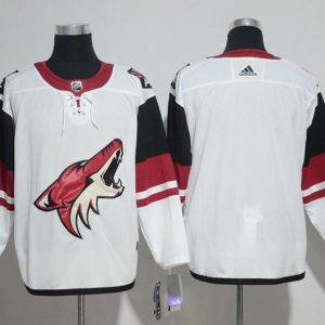 NHL Arizona Coyotes Blank White Adidas Jersey