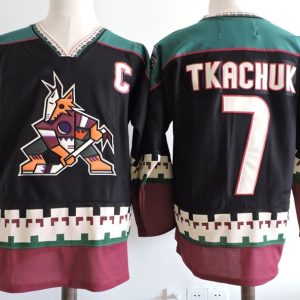 NHL Arizona Coyotes #7 Keith Tkachuk Black Jersey