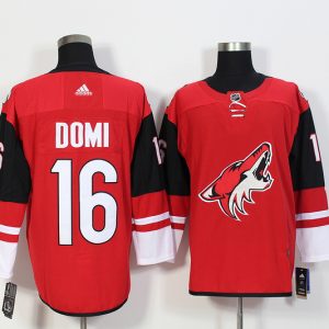 Adidas NHL Phoenix Coyotes #16 Domi Red Jersey