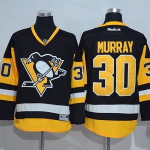 NHL Pittsburgh Penguins #30 Murray Black Jersey