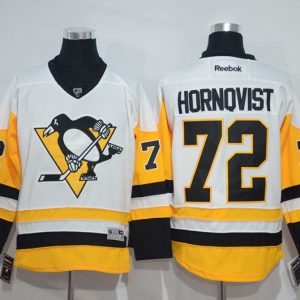 NHL Pittsburgh Penguins #72 Hornqvist White Jersey