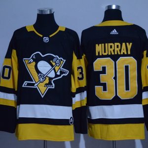 Adidas NHL Pittsburgh Penguins #30 Murray Black Jersey