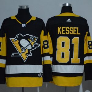 Adidas NHL Pittsburgh Penguins #81 Kessel Black Jersey