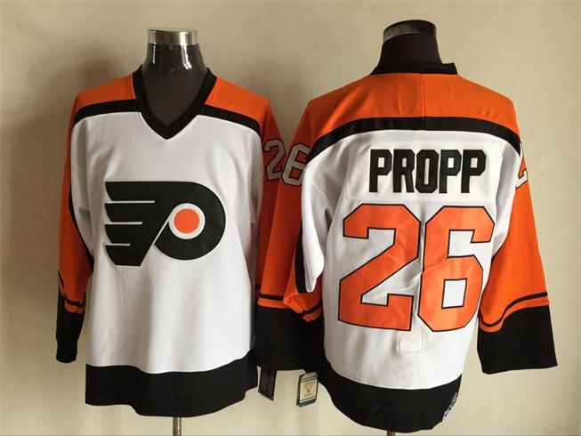 NHL Philadelphia Flyers #26 Propp White Jersey