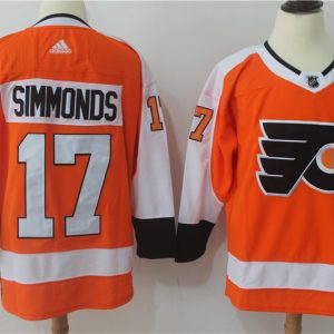 Adidas NHL Philadelphia Flyers #17 Simmonds Orange Jersey