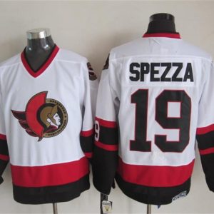 NHL Ottawa Senators #19 Spezza White Jersey