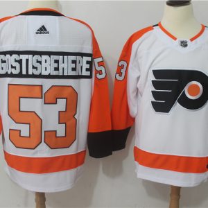 Adidas NHL Philadelphia Flyers #53 Gostisbehere White Jersey
