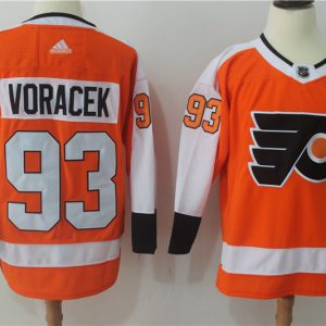 Adidas NHL Philadelphia Flyers #93 Voracek Orange Jersey