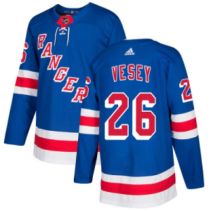 Men's Adidas New York Rangers #26 Jimmy Vesey Stitched NHL Jersey