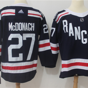 Men's Adidas New York Rangers #27 Ryan McDonagh Navy 2018 Winter Classic Authentic Stitched Jersey
