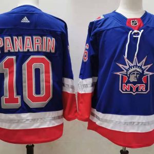 NHL New York Rangers #10 Artemi Panarin 2021 New Adidas Jersey