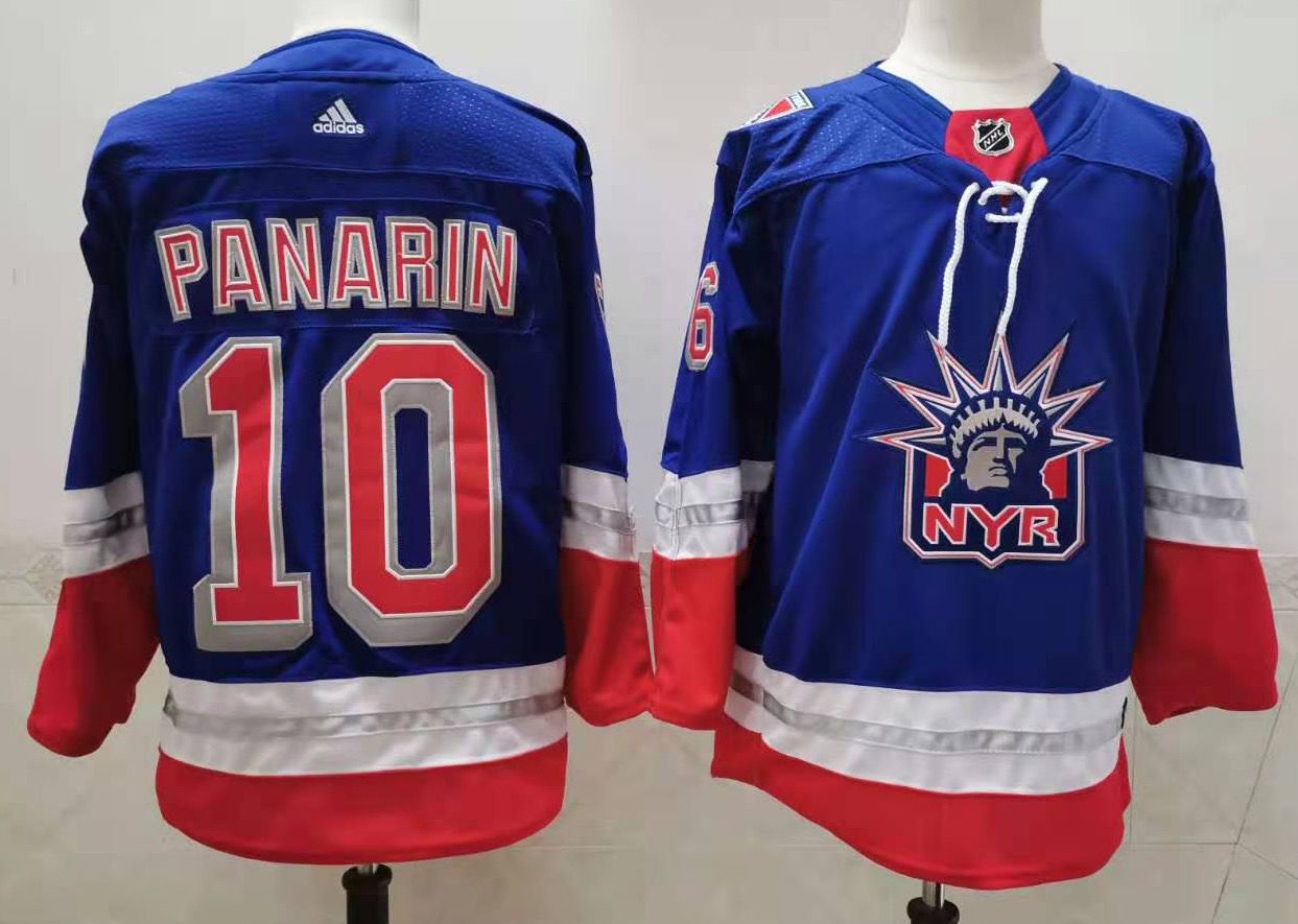 NHL New York Rangers #10 Artemi Panarin 2021 New Adidas Jersey