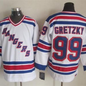 NHL New York Rangers #99 Gretzky White Jersey