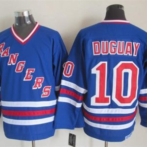 NHL New York Rangers #10 Duguay Blue Jersey