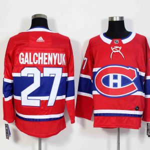 Adidas NHL Montreal Canadiens #27 Galchenyuk Red Jersey