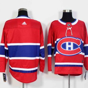 Adidas NHL Montreal Canadiens Blank Red Jersey