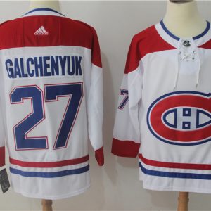 Adidas NHL Montreal Canadiens #27 Galchenyuk White Jersey