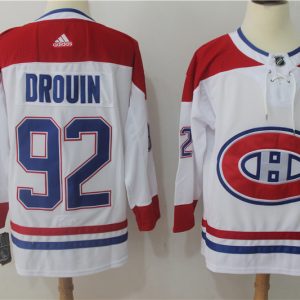 Adidas NHL Montreal Canadiens #92 Drouin White Jersey