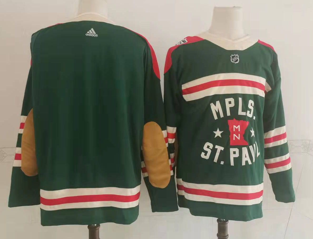 NHL Minnesota Wild Blank 2022 Winter Classic Adidas Jersey