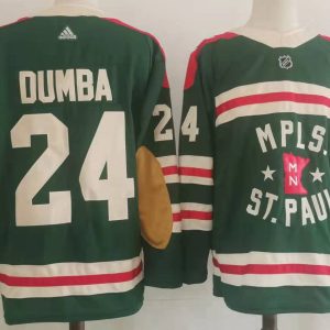 NHL Minnesota Wild #24 Dumba 2022 Winter Classic Adidas Jersey
