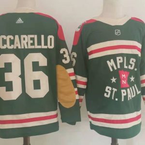 NHL Minnesota Wild #36 Zuccarello 2022 Winter Classic Adidas Jersey