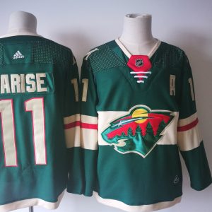 Adidas NHL Minnesota Wild #11 Parise Green Jersey