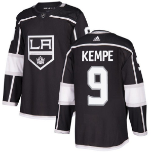 Men's Los Angeles Kings #9 Adrian Kempe Black Adidas NHL Jersey