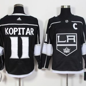 NHL Los Angeles Kings #11 Anze Kopitar Black Adidas Jersey