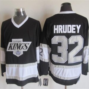 NHL Los Angeles Kings #32 Hrudey Black Jersey