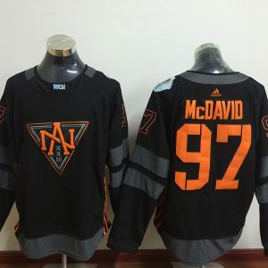 NHL Edmonton Oilers #7 McDavid Black Jersey