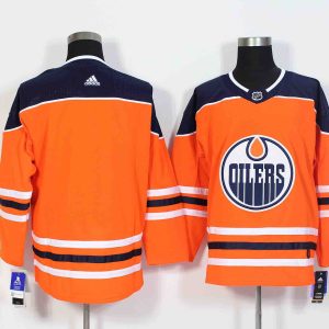 Adidas NHL Edmonton Oilers Blank Orange Jersey