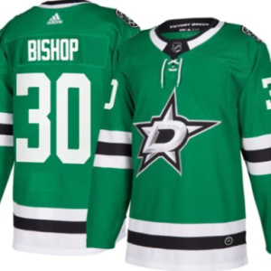 Adidas Men's Dallas Stars #30 Ben Bishop Green NHL Jersey
