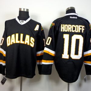 NHL Dallas Stars #10 Horcoff Black Jersey