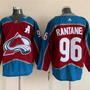 Men's Colorado Avalanche #96 Mikko Rantanen Burgundy Stitched Jersey