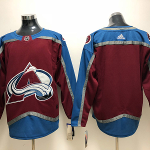 Men's Colorado Avalanche Blank Red NHL Adidas Jersey