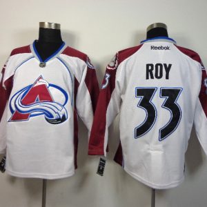 NHL Colorado Avalanche #33 Roy White Jersey
