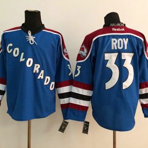 NHL Colorado Avalanche #33 Roy Blue Jersey