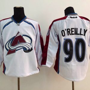 NHL Colorado Avalanche #90 OReilly White Jersey