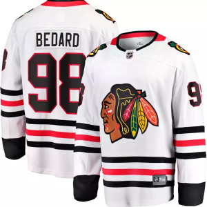 NHL Chicago Blackhawks #98 Connor Bedard White Adidas Stitched Jersey