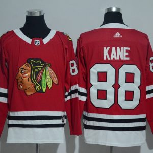 Adidas Chicago Blackhawks #88 Kane Red Jersey