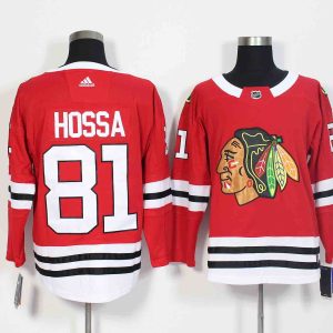 Adidas Chicago Blackhawks #81 Hossa Red Jersey