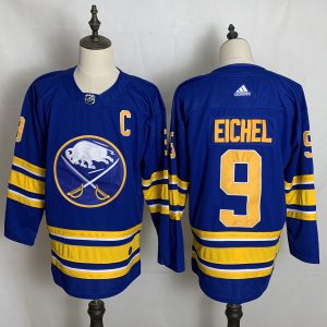 NHL Buffalo Sabres #9 Jack Eichel Royal 2020-21 Stitched Jersey