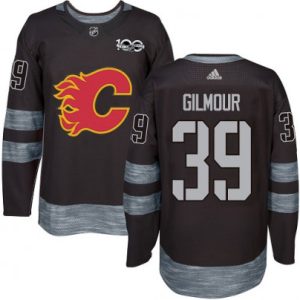 NHL Calgary Flames #39 Gilmour 100th Anniversary Hockey Jersey
