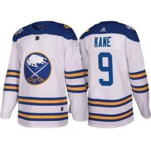 NHL Sabres 9 Evander Kane White 2018 Winter Classic Adidas Men Jersey