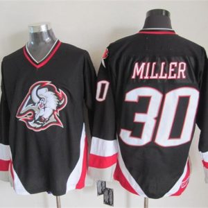NHL Buffalo Sabres #30 Miller Black Jersey