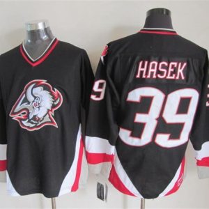 NHL Buffalo Sabres #39 Hasek Black Jersey