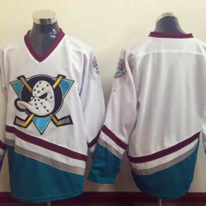 NHL NHL Anaheim Ducks Blank White Jersey