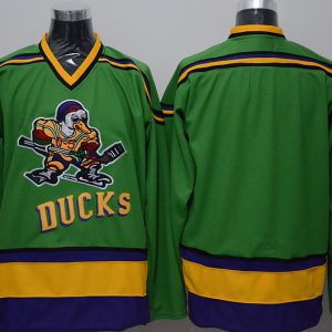 NHL Anaheim Ducks Blank Green Jersey