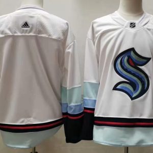 NHL Seattle Kraken Blank White Adidas Jersey