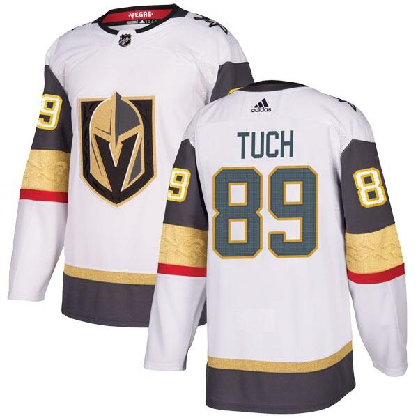 Men's Vegas Golden Knights #89 Alex Tuch White Hockey Customzied Jersey